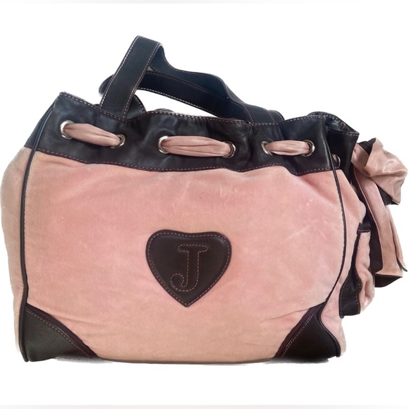 JUICY COUTURE ❤️❤️ VINTAGE Y2K SATCHEL BAG - Picture 2 of 16